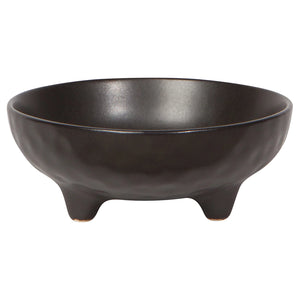 Danica Footed Bowl 4 Inch Black