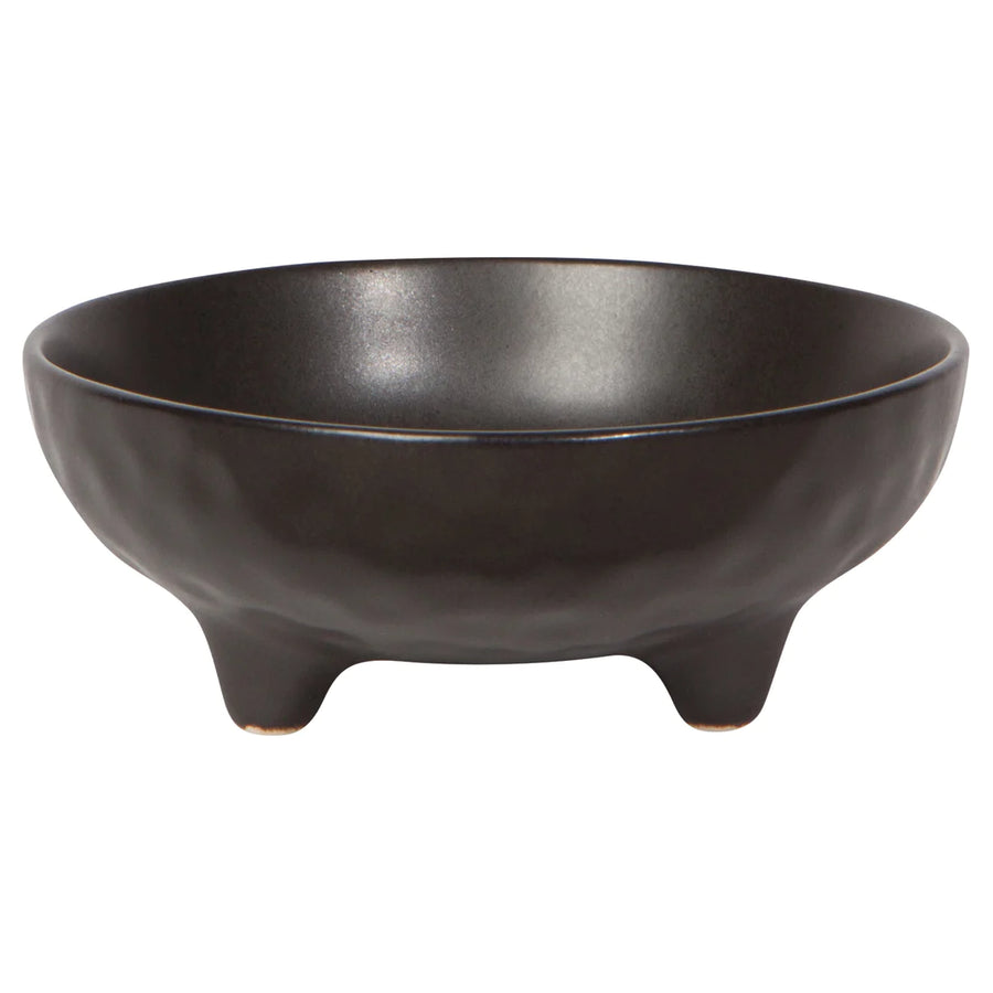 Danica Footed Bowl 4 Inch Black