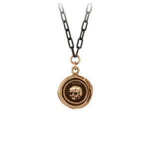 Pyrrha What Once Was Paperclip Chain Bronze