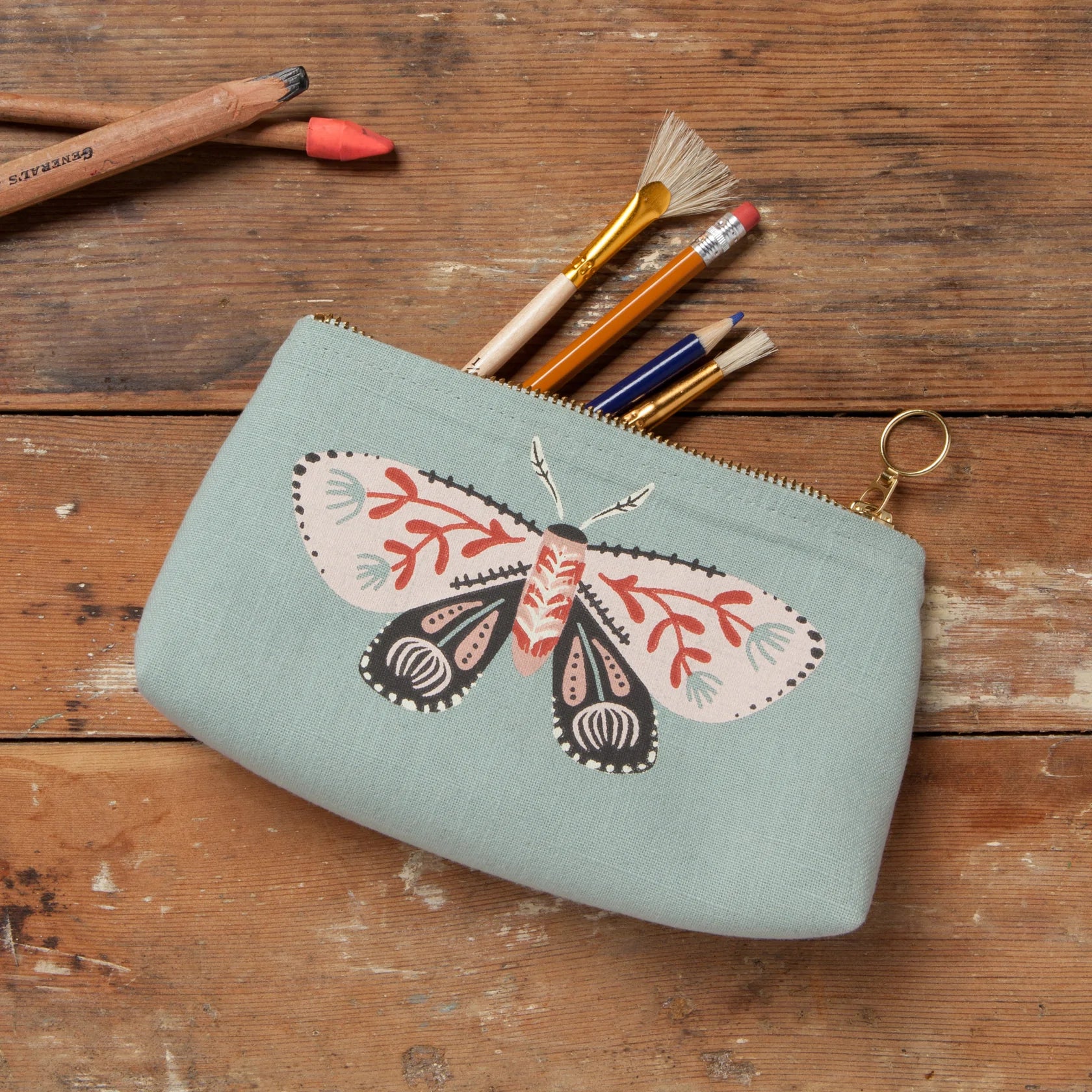 Danica Studio Cosmetic Pencil Bag Small Far and Away