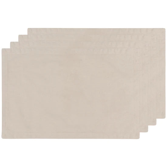 Danica Heirloom Placemats Stonewash Dove Gray