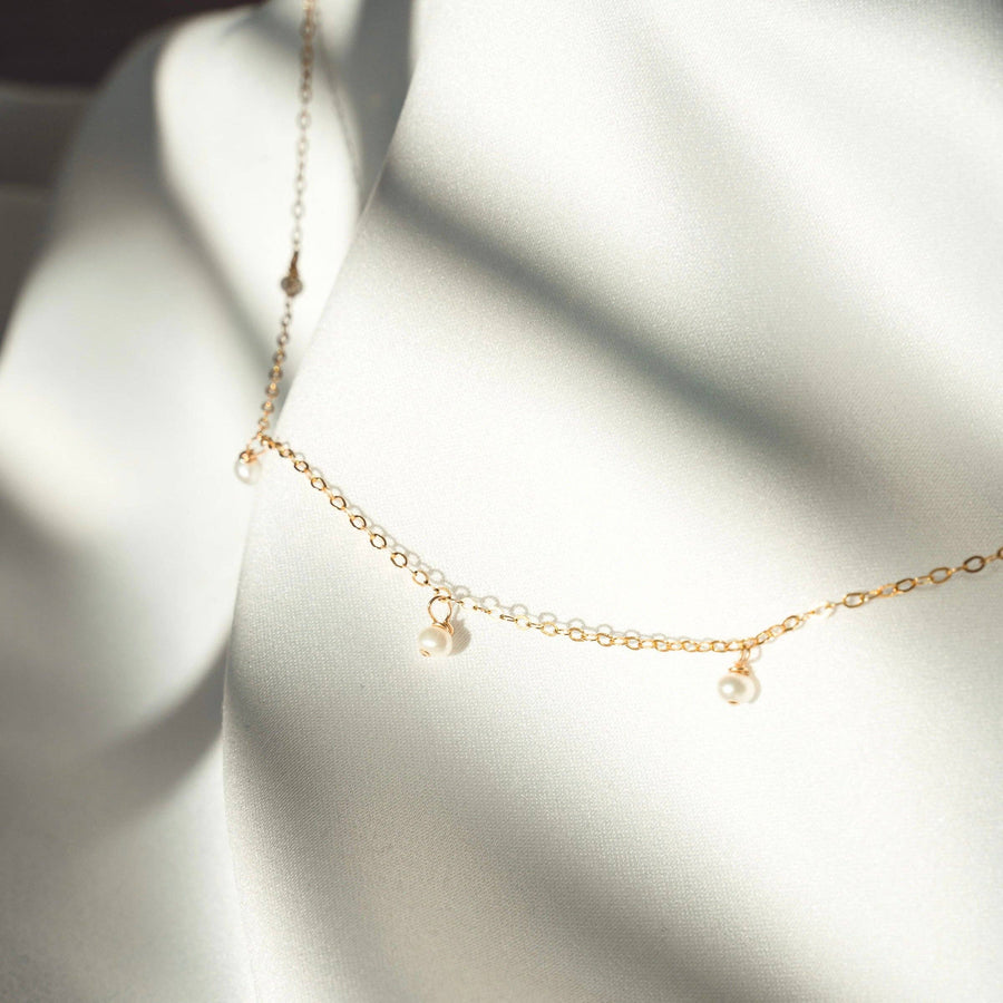 Petite Gold Primrose Necklace