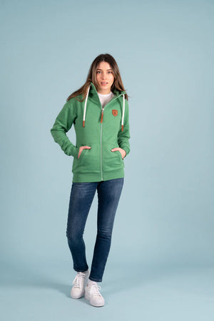 Wanakome Hera Hoodie Emerald Green