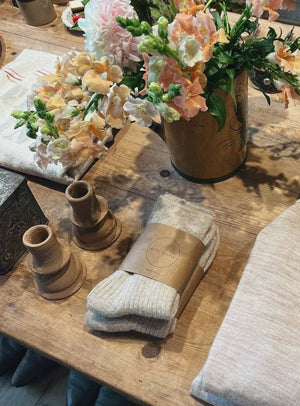 ICELAND WOOL SOCKS - neutral