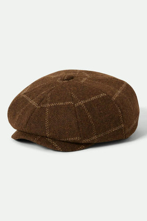 Brixton Brood Baggy Snap Cap Copper/Tan