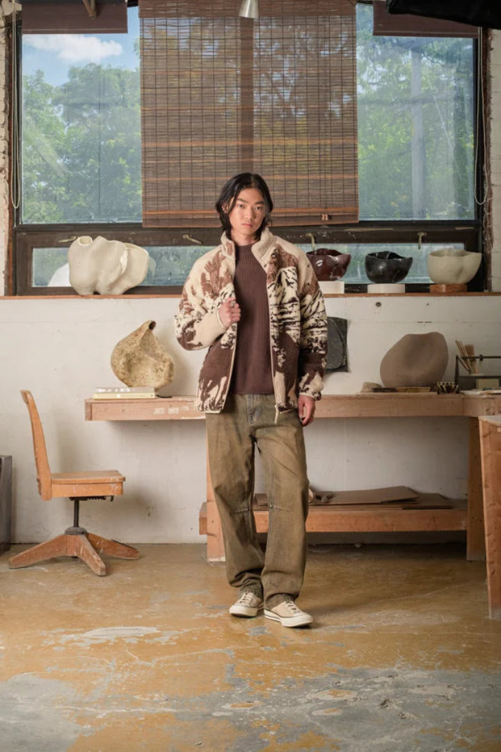 Kuwalla Printed Sherpa Fleece