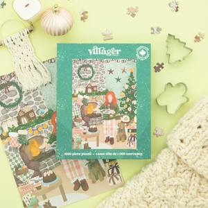 Cottage Christmas | 1000-Piece Puzzle | Designed in Canada