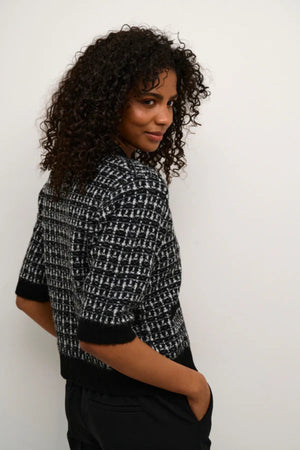 Kaffe KABirte Cardigan Black/Turtledove