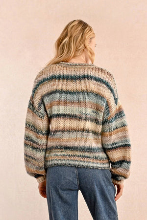 Molly Bracken Knitted Sweater Duck Blue