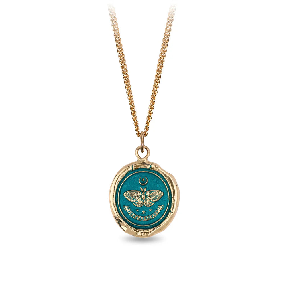 Pyrrha Seek the Light 14k Gold Signature Talisman - True Colors