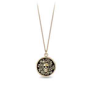 Pyrrha Live Every Moment 14k Gold Talisman