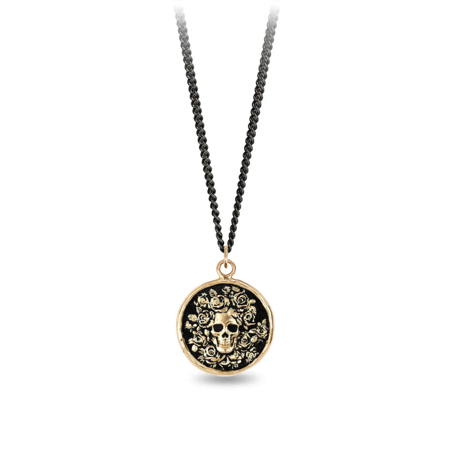 Pyrrha Live Every Moment 14k Gold Talisman