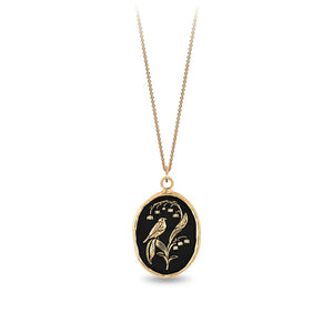 Pyrrha Return to Happiness 14k Gold Talisman