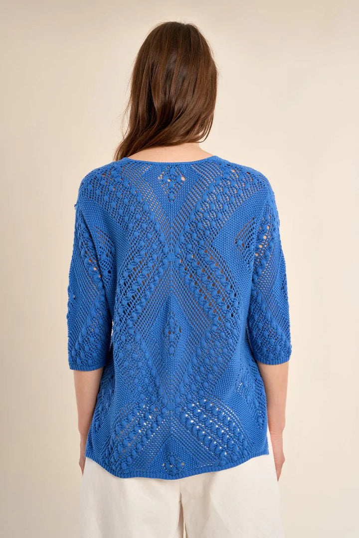 Molly Bracken Knitted Sweater Blue