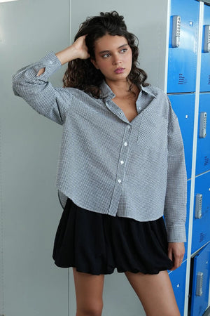 Lili Sidonio Woven Shirt Black