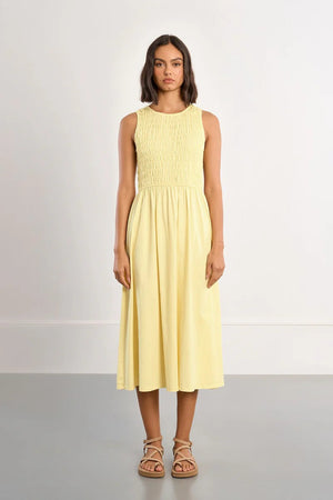 Lili Sidonio Knitted Dress Yellow