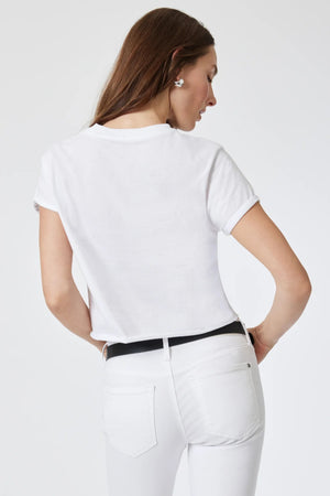 Mavi Short Sleeve Crop T-Shirt