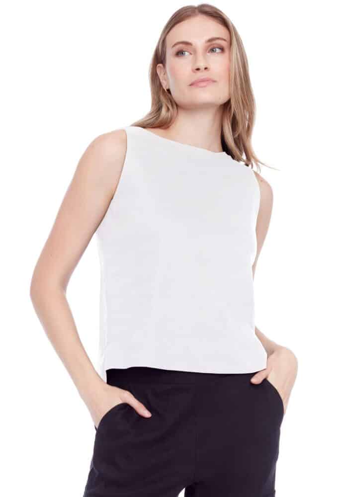 I Love Tyler Madison Linen Sleeveless Top