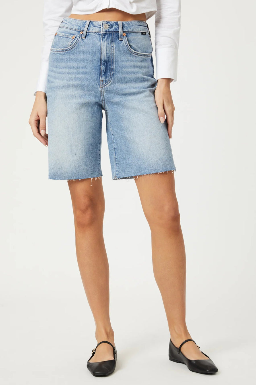 Mavi Selina Shorts Light Used Classic Blue