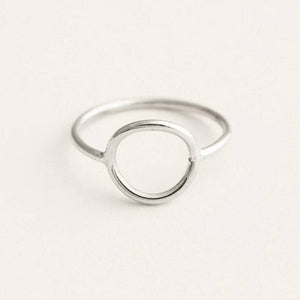 Petite Gold Sun Ring