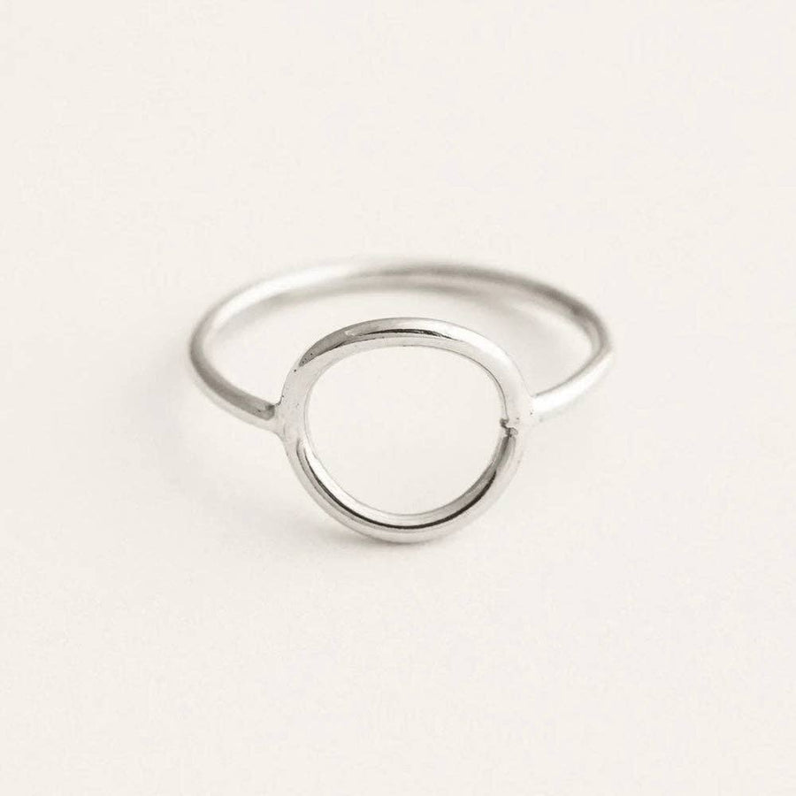 Petite Gold Sun Ring