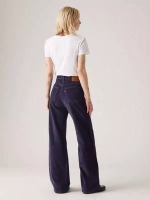 Levis Ribcage Wide Leg Cord Nightwatch Blue