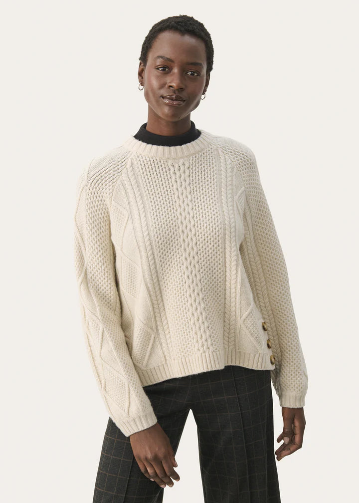 Part Two LisamariePW Pullover Sweater Birch