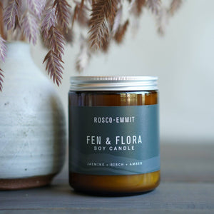 Fen & Flora Soy Candle 8oz
