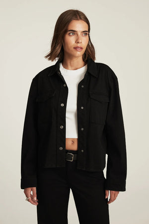 Mavi Tia Shirt Black Move