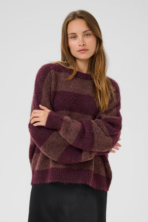 Culture CUKimmy Pullover Winetasting Rose