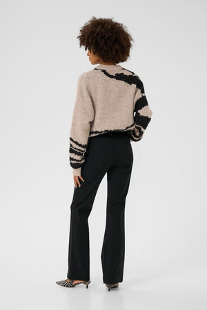 Culture CUbenghta Long Flare Pants Black