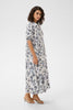 Kaffe KAamina Long Dress Chalk/Midnight Flower