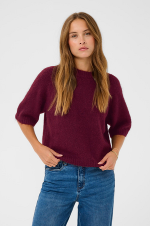 Kaffe KAemilie Cropped Knit Pullover