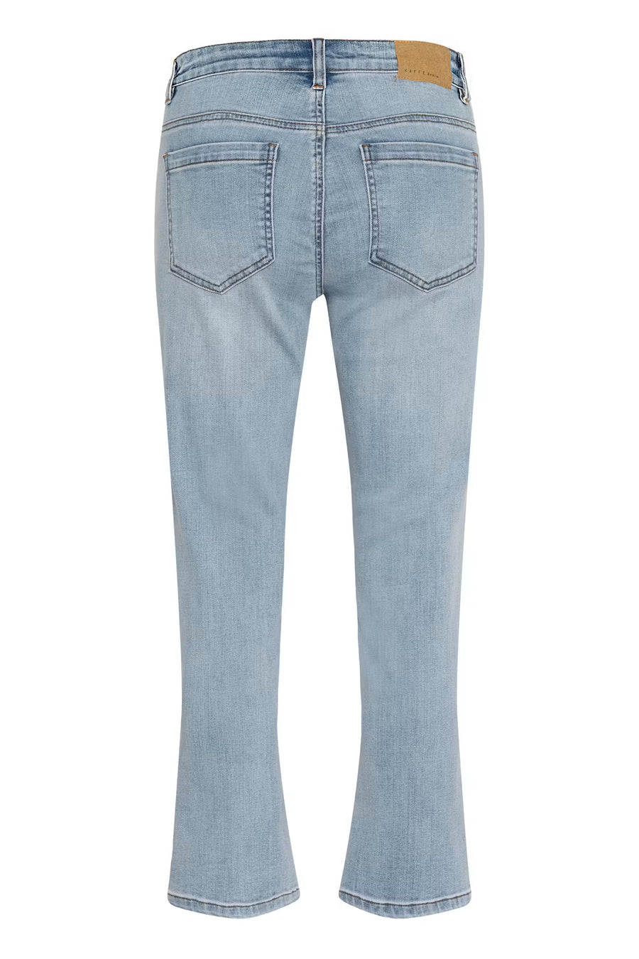 Kaffe KAriver Cropped Jeans Light Blue Wash