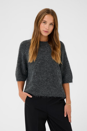 Kaffe KAemilie Cropped Knit Pullover