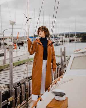 Mernini Raincoat ~ Caramel