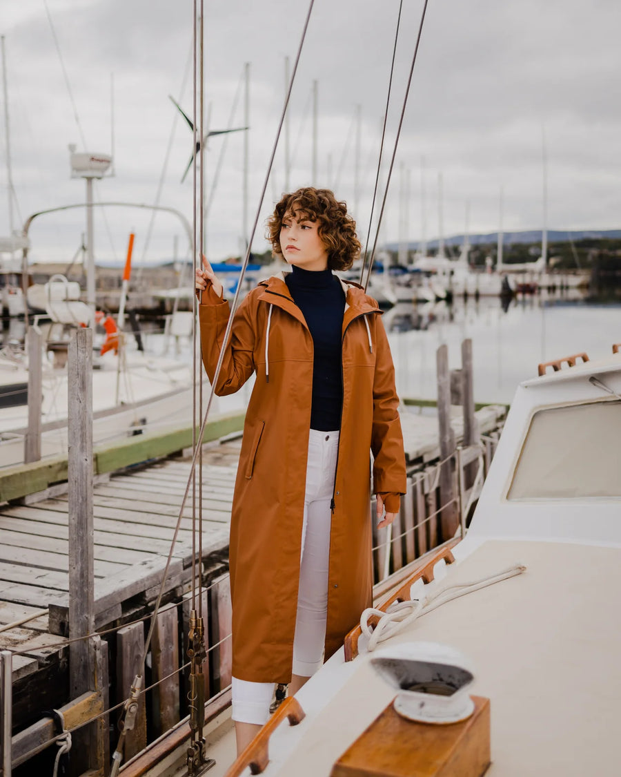 Mernini Raincoat ~ Caramel