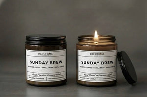 Sunday Brew Candle-Roasted Coffee •Vanilla Bean •Maple Cream