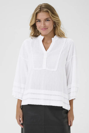 Culture CUJax SS Blouse Spring Gardenia