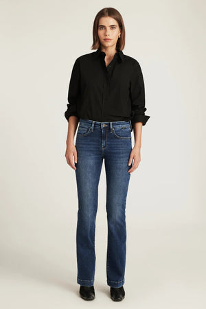 Mavi Vicky Bootcut Dark Brushed Feather Luxe
