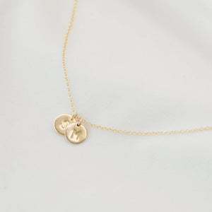 Petite Gold Coin Pendant