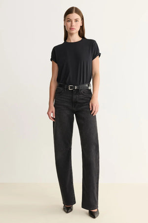 Warp + Weft BNA Barrel Jean Nashville Soft Curve In The Night