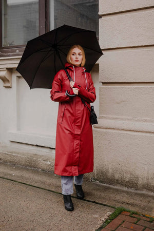 Mernini Raincoat Red