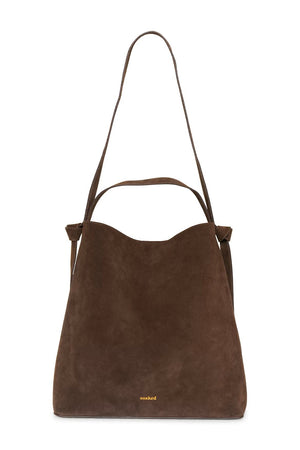 Soaked In Luxury SLCalilje Large Suede Bag Coffee Bean