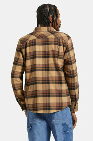 Brixton Bowery L/S Flannel Fall24 Collection