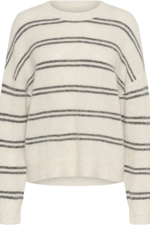 Culture CUbernie Cachiea Pullover Whitecap Melange