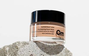 Om Organics Mini Superfruit AHA Brightening Face Mask