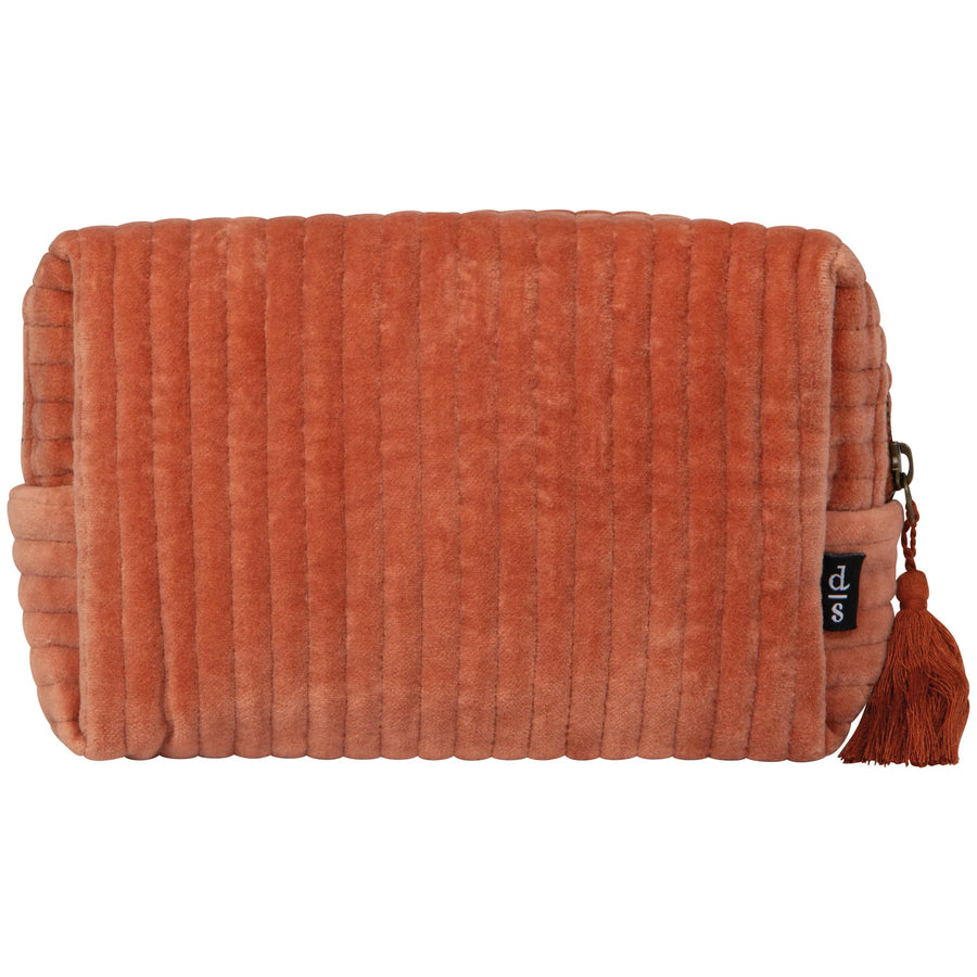 Danica Studio Quilted Cosmetic Bag Copper