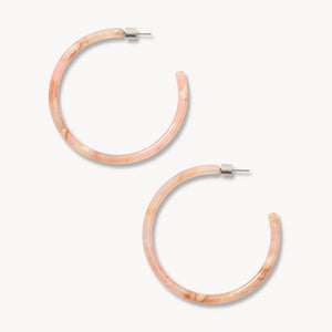 Large Hoops in Blossom