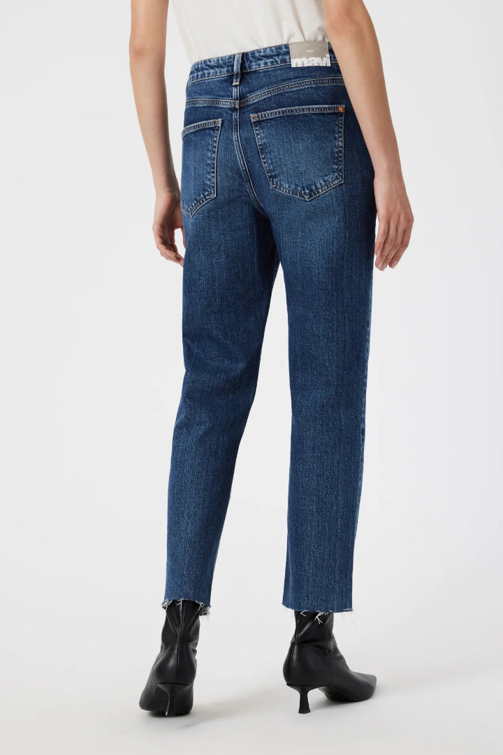 Mavi New York Dark Brushed Flex Blue